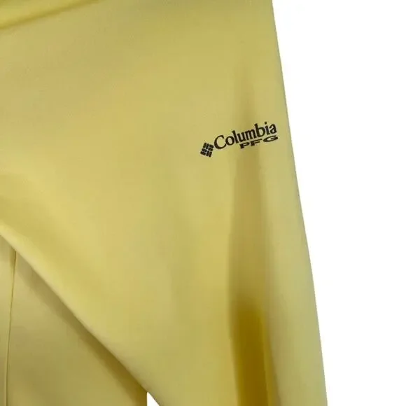Columbia Yellow Omni-Freeze Advanced Cooling Running Workout Top - Medium - Picture 5 of 5